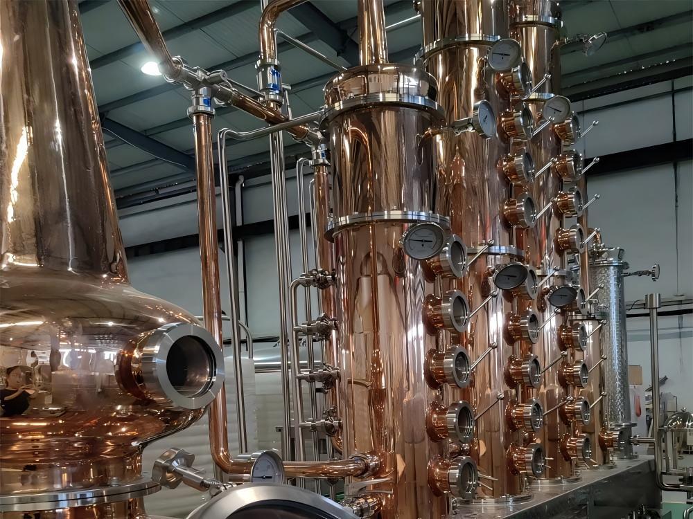 700L Complete Grain Whisky Distillery Equipment